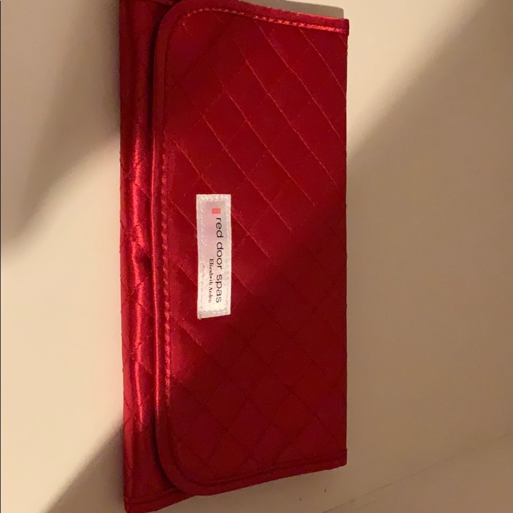 Red door make up bag